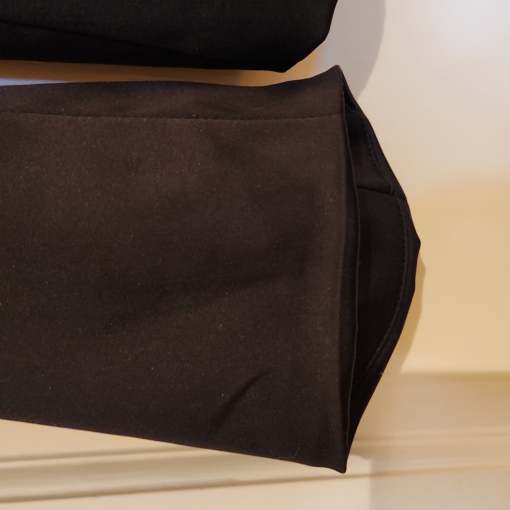 Js Signature Tuxedo Style Black Satin Jacket Size… - image 4